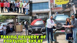 Taking Delivery Of My New Toyota Fortuner 2022 4x4 AT | ExploreTheUnseen2.0