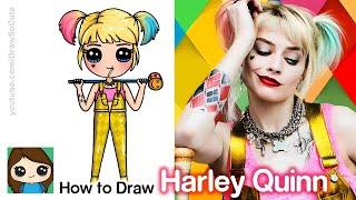 How to Draw Harley Quinn | Birds of Prey