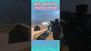 Easy unlock M13B solo #callofduty #gaming #fyp