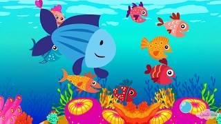 9 Ψαράκια- 9 Little Fish-Παιδικό Τραγουδάκι- Greek Nursery Rhymes_ Counia Bella