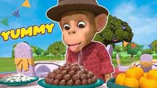  Bandar Mama | बंदर मामा  | Popular Hindi Nursery Rhymes - Zappy Zoo