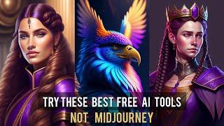 The Best Free AI Image Generator Tools to create images like Mid-journey !!