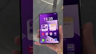Pura X real machine hands-on, the wide folding form is very interesting #HuaweiPuraX
