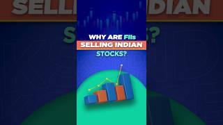 Why are FIIs selling Indian stocks? #shorts