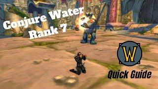 EASY Guide! Mage Water Rank 7 | Classic WoW, Dire Maul