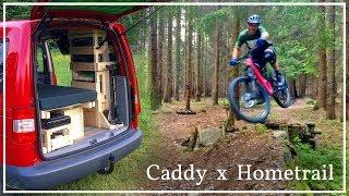 First little Trip with my Caddy Camper | Quick Hometrail MTB Ride