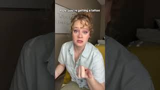 POV: you’re trying to get tatted #comedy #sketchcomedy #skit