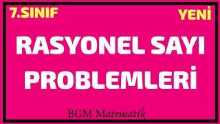 Rasyonel Sayı Problemleri Konu ve  çözümlü örnekler