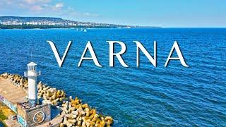 VARNA 4K DRONE BULGARIA 2024 • Port Varna & Asparuhov Bridge & Sea Garden & Varna Beach • ВАРНА 2024