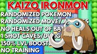 (ON A PB) FireRed NATDEX KAIZO IRONMON. HARDEST NUZLOCKE EVER. 222+ ATTEMPTS!