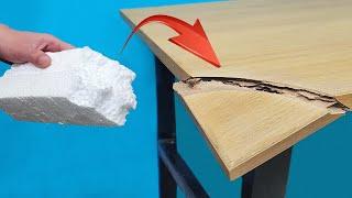 Practical invention - Smart wooden furniture repair technique will help you reach level 100 Master