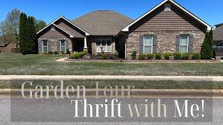 Beginner Garden Tour 2024| What would you Do? | Thrift with Me | Help me with my Flower Beds