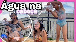 JOGANDO ÁGUA NA CABEÇA DELAS ! 3 irmãs demais