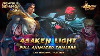 4saken Light Full story| Mobile Legends| All individual trailers|