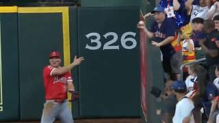 This Fan Just Ripped a Ball Right Out of Mike Trout’s Mitt