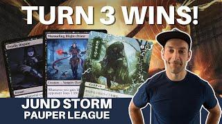 CRAZY FAST LIFE GAIN COMBO! Building our own Grapeshots in MTG Pauper Storm