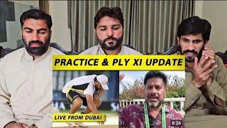 INDIAN PRACTICE PITCH XI LIVE UPDATE WITH VIKRANT GUPTA CT Finals IndvsNZ|PAKISTAN REACTION