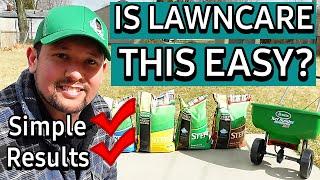 Fertilizing Your Lawn has Never Been this EASY!- Scotts 4 step program and Grub Control