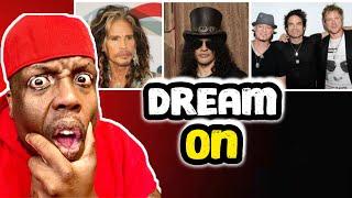 Krizz Kaliko, platinum artist, FIRST TIME REACTION to Steven Tyler, Slash, and Train “Dream On”