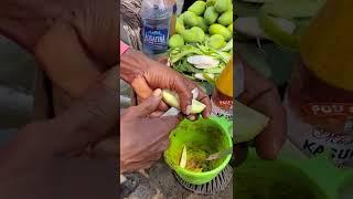 Kacha Mitha Aam Makha  With Kasundi  || Yummy Green Mango Masala#shorts