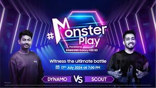 WITNESS THE ULTIMATE GAMING FACE-OFF AT #MonsterPlay | Jabaan Playing with Team Scout OP 