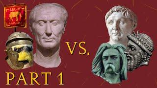 History of Legion V Alaudae - part 1 - under Julius Caesar