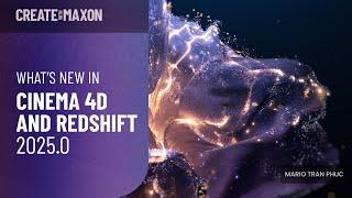 What’s New in Cinema 4D and Redshift 2025.0 – Create with Maxon