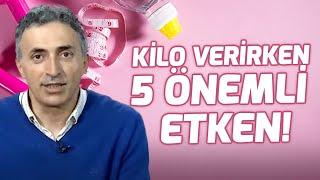 İdeal Kilo Vermenin Püf Noktaları! Birbirinden Etkili 5 Altın Öneri! Kilo Verdiren Pratik Tarifler!