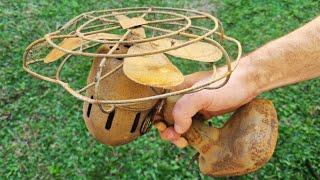 Restoring Old Rusty Table Fan