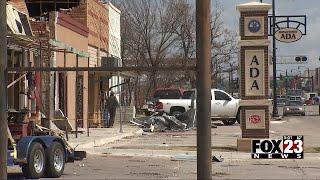 Video: The City of Ada begins clean up after severe storm causes heavy damage