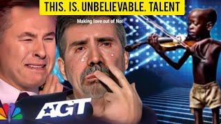 no one could hold back the tears boy move agt 2024 with song dedicated to Simon his parents very sad