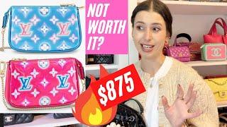 NEW CUTE LOUIS VUITTON Mini Pochettes- Is vernis/patent leather bad?