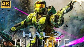 ПОЛНОЕ ПРОХОЖДЕНИЕ HALO INFINITE [4K]  На Русском Без Комментариев  геймплей На ПК