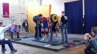 Squat 260kg 93kg class. IPF, Volkov Pavel