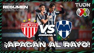 RESUMEN | Necaxa vs Monterrey | Liga Mx -AP2024 - J3 | TUDN