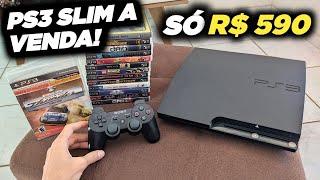 ESTOUREI nessa CAÇADA! PS3 SLIM a VENDA + Jogos pra coleção