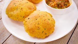 करारी आलू की पूरी की रेसिपी | aloo puri / potato alu flavor poori tiffin recipe | CookingShooking