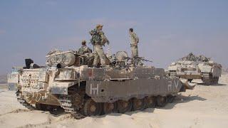 The iDF Puma APC a heavily armored Combat engineering vehicle HD Engineering Corps of israeli Army
