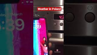 Poland లో ఎండాకాలం కూడా స్నో పడుతుంది చూడండి! #teluguvlogs #polandvlogs