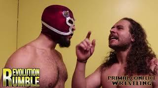 Los Hermanos De Sangre are ready for their tag title match at the Revolution Rumble!