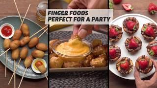 The Perfect Finger Foods For A Party! | VIX YUM Snack Recipes