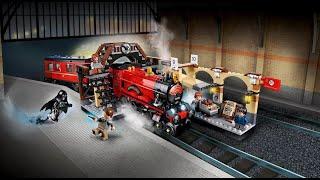 Быстрая сборка LEGO Harry Potter Хогвартс Экспресс | LEGO Hogwarts Express 75955 fast build