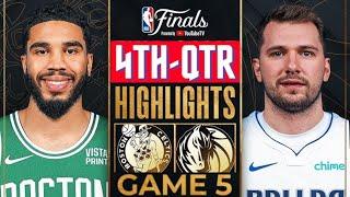 Dallas Mavericks vs. Boston Celtics - Game 5 Highlights HD 4th-QTR | June 17 | 2024 NBA Finals