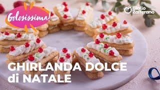 GHIRLANDA DOLCE di NATALE con PAVESINI