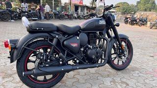 2024 New RE Classic 350 Mat Black Color Review || New Engine | New Price | Royal Enfield classic 350