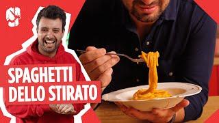 Spaghetti dello stirato: Spaghetti con bisque di gamberi rossi e burro | CHEF in CAMICIA