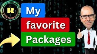 R programming for beginners. Here are my favorite R packages