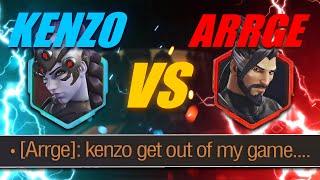 TheRealKenzo's Widowmaker vs Arrge's Hanzo