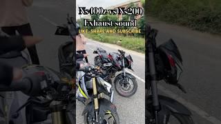 Ns400 vs ns200 exhaust sound #ns400 vs #ns200 #exhaust #sound