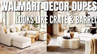 WALMART IS TAKING OVER THE HOME DECOR WORLD! NEW CB2 & CRATE BARREL DUPES